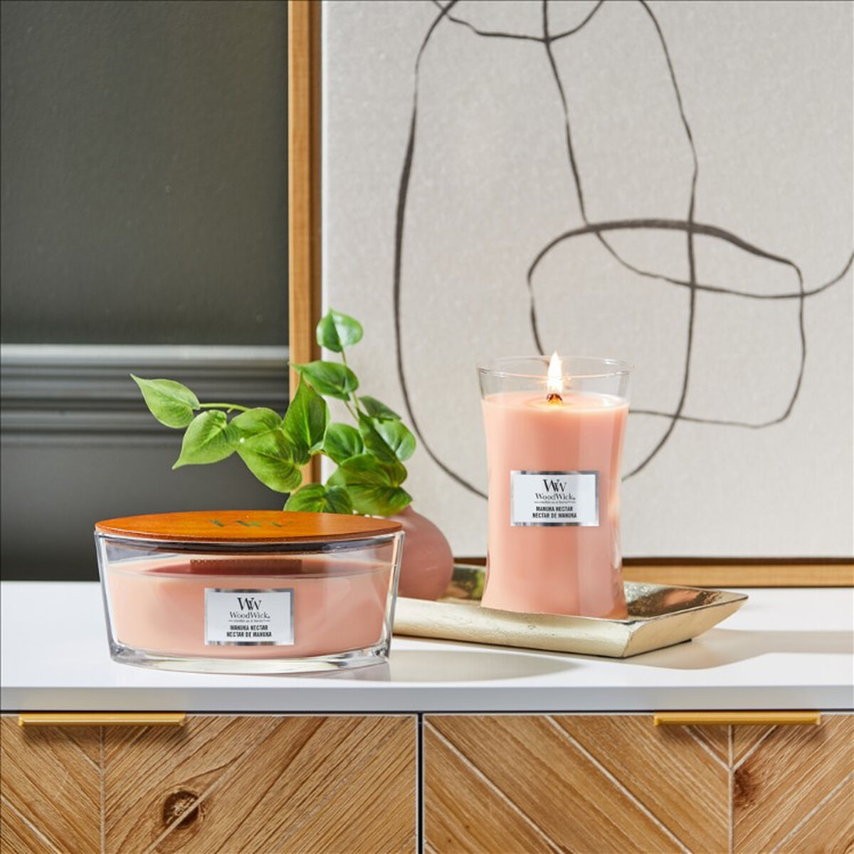Duftlys Woodwick Ellipse Candles 453 g